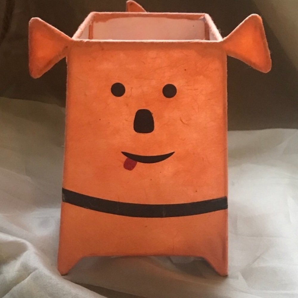 NWT! Super cute dog lamp night light